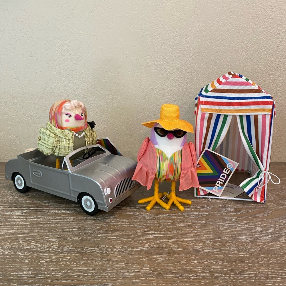 🎯🏳️‍🌈 NEW 2024 Target Pride Bird, Pride Car & Pride Tent Bundle 🏳️‍🌈